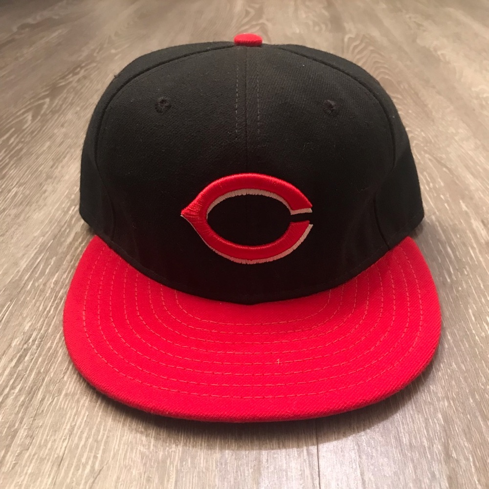 Cincinnati Reds‎ New Era Fitted Hat Mens Size 7 1/4
